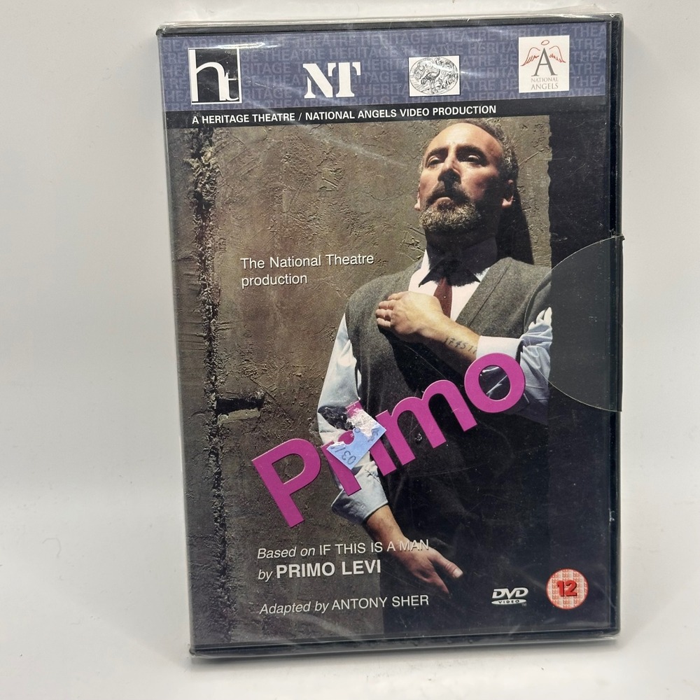 NEW Primo DVD National Theatre Antony Sher Primo Levi If This Is A Man Sealed